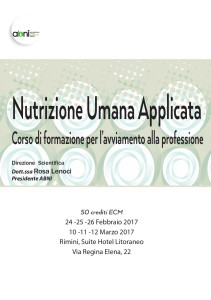 NUTRIZIONE UMANA 2017a