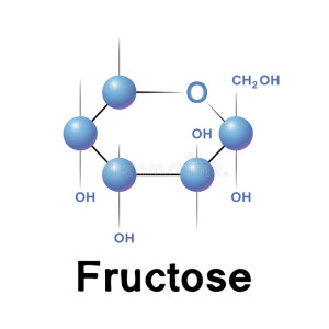 molecola-del-fruttosio-40168389